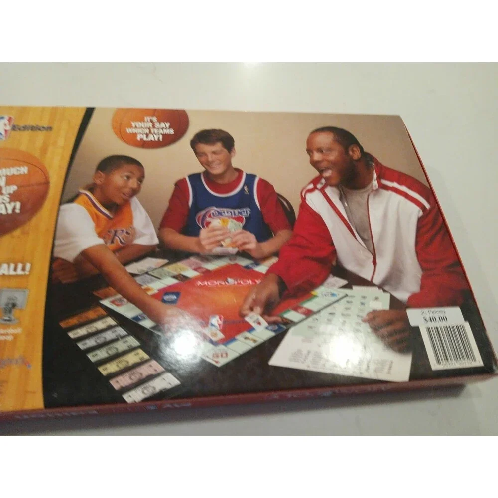 Monopoly My NBA Basketball Edition 2006 Used EUC All Pieces Present